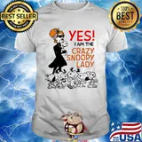 Official Yes I am the Crazy snoopy lady shirt