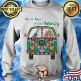 Peace bus this is how i social distancing s Sweater