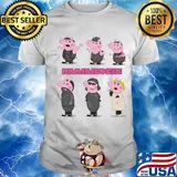 Pigs rammstein band members shirt
