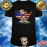 Political For President American flag shirt
