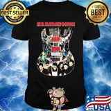 Rammstein band members guitar shirt