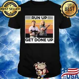 Republican Party run up get done up vintage retro shirt