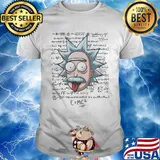 Rick and morty math shirt