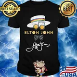 Rocketman elton john signature music shirt