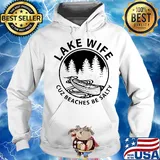 Rowing lake life cuz beaches be salty s Hoodie