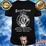 Salem psychic readings discover your future open all night seances by appointment only crystal ball fortune teller palmistry tarot cards shirt