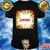 Scorpions band face the heart shirt