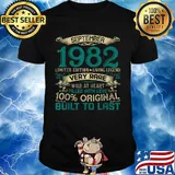 September 1982 limited edition living legend very rare wild at heart filled with love 100% original built to last shirt