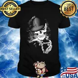 Skeleton skull jeep logo shirt