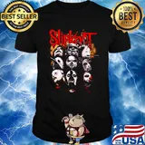Slipknot band happy halloween characters shirt