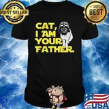 Star wars darth vader cat i am your father shirt
