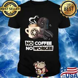 Star Wars No coffee No workee shirt