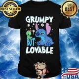 Stitch grumpy but lovable snows shirt