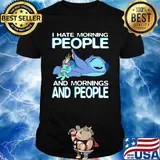 Stitch i hate morning people and mornings and people shirt
