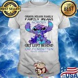 Stitch ohana means family means nobody gets left behind or forgotten suicide awareness shirt