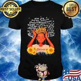 Sunflower queen rom godsays thess.I amazing melanin shirt