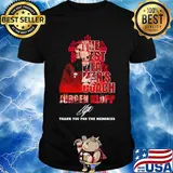 The best fifa men's coach jurgen klopp thank you for the memories signature shirt