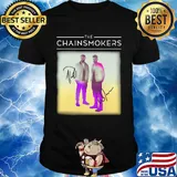 The chainsmokers members signatures shirt