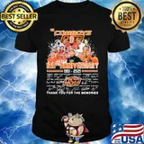The cowboys 120th anniversary 1901 2021 thank you for the memories signatures shirt