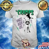 The cramps what's inside a girl shirt