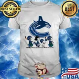 The peanuts british columbia hockey team shirt
