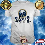 The peanuts buffalo sabres hockey logo shirt