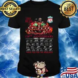The reds 128th anniversary 1892 2020 thank you for the memories signatures shirt