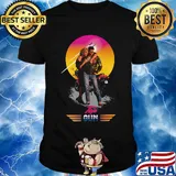 Top gun retro poster shirt