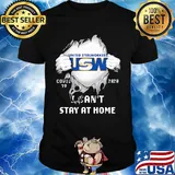 United Steelworkers USW I can't stay at home Covid-19 2020 superman shirt