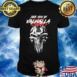 Vikings Punisher See You In Valhalla shirt