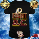 Washington redskins logo fight for old dc shirt