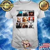 What women look for in a man strong and silent loves his mother Halloween shirt