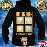 Wine bourbon no wrong way to drink it s Hoodie