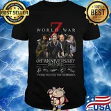 World War Z 08th anniversary 2013 -2021 Thank you for the memories shirt