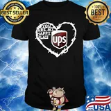 You are my happy place ups heart shirt