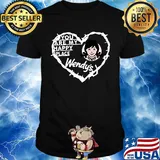 You are my happy place wendy's heart shirt