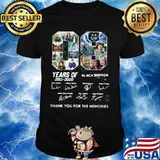 09 years of 2011 2020 black mirror thank you for the memories signatures shirt