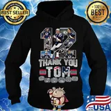 12 tom brady thank you 2001 2020 signature s Hoodie