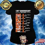 126th anniversary 1894 2020 baltimore orioles players signatures s Ladies tee
