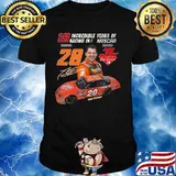 18 incredible years of racing in nascar 20 tony stewart signature shirt