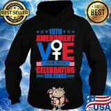 19th amendment vote 1920 2020 celebrating 100 years america stars s Hoodie