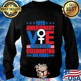 19th amendment vote 1920 2020 celebrating 100 years america stars s Sweater