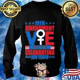 19th amendment vote 1920 2020 celebrating 100 years stars s Sweater