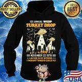 1st annual wkrp turkey drop november 22 1978 as god is my witness i thought turkeys could fly stars s Hoodie