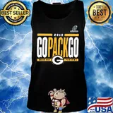 2019 go pack go green bay packers s Tank top