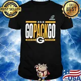 2019 go pack go green bay packers shirt