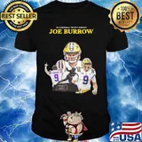 2019 heisman trophy winners joe burrow lsu tigers signature shirt