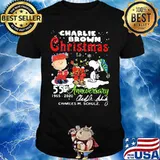 2020 A Charlie Brown Christmas 55th anniversary 1965-2020 signed Charles M.Schulz signature shirt