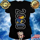 2020 kansas jayhawks basketball logo s Ladies tee