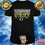 2020 rose bowl game champions go oregon ducks football shirt